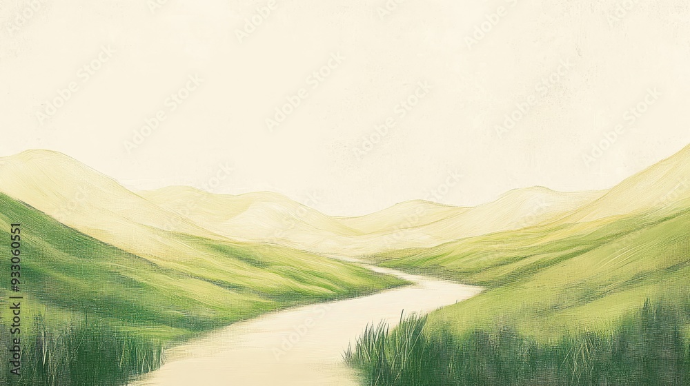 Biblical Illustration of Psalms 25: A tranquil stream flowing through a green valley, representing God’s forgiveness and peace, perfect for spiritual teaching and worship. Biblical Illustration of Psalms 25: A tranquil stream flowing through a green valley, representing God’s forgiveness and peace, perfect for spiritual teaching and worship.