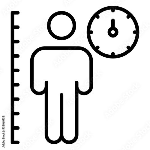Body Mass Index Icon Style