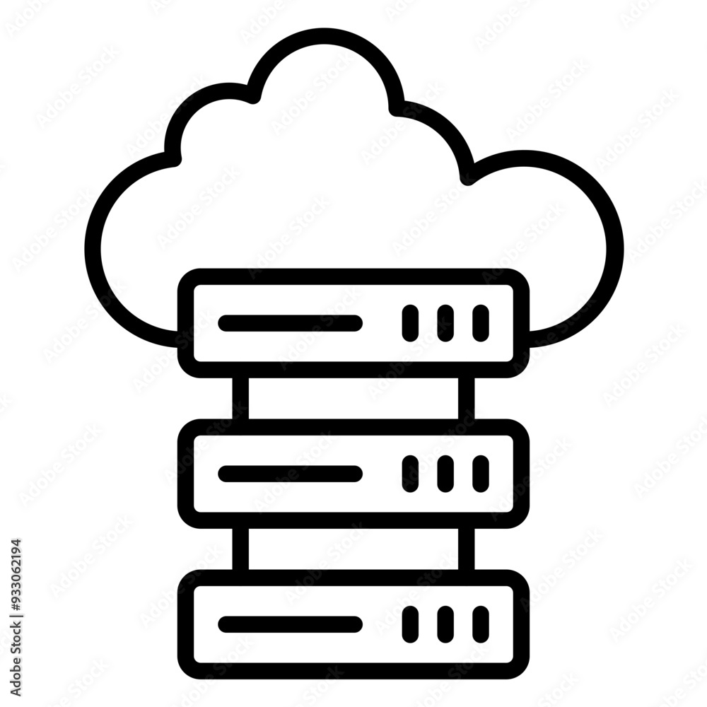 Hosted Services Icon Style Hosted Services Icon Style