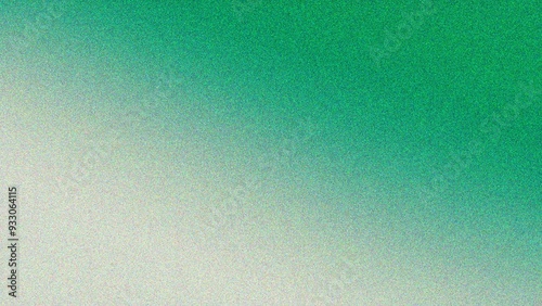 Green grainy gradient background, grainy texture effect, web banner design copy space