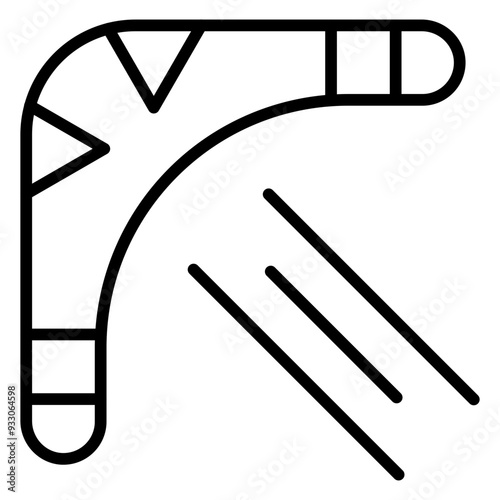 Boomerang Icon Style