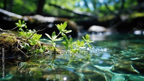 water in the forest