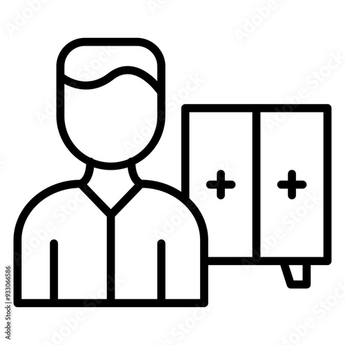 Compulsive Hoarding Icon Style