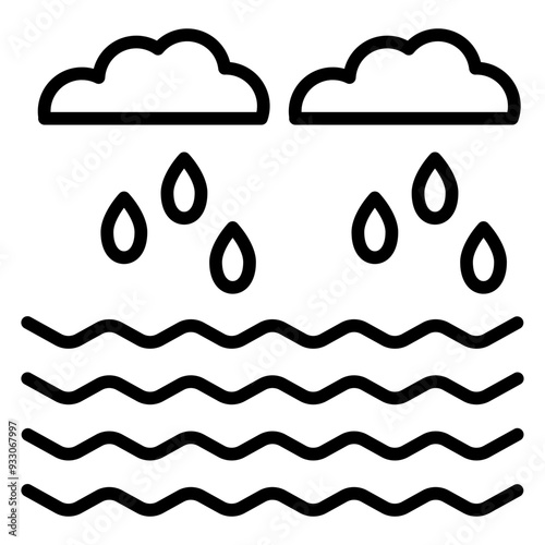 Water Icon Style