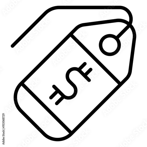 Price Tag Icon Style