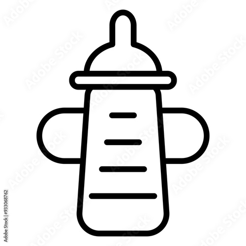 Baby Feeder Icon Style