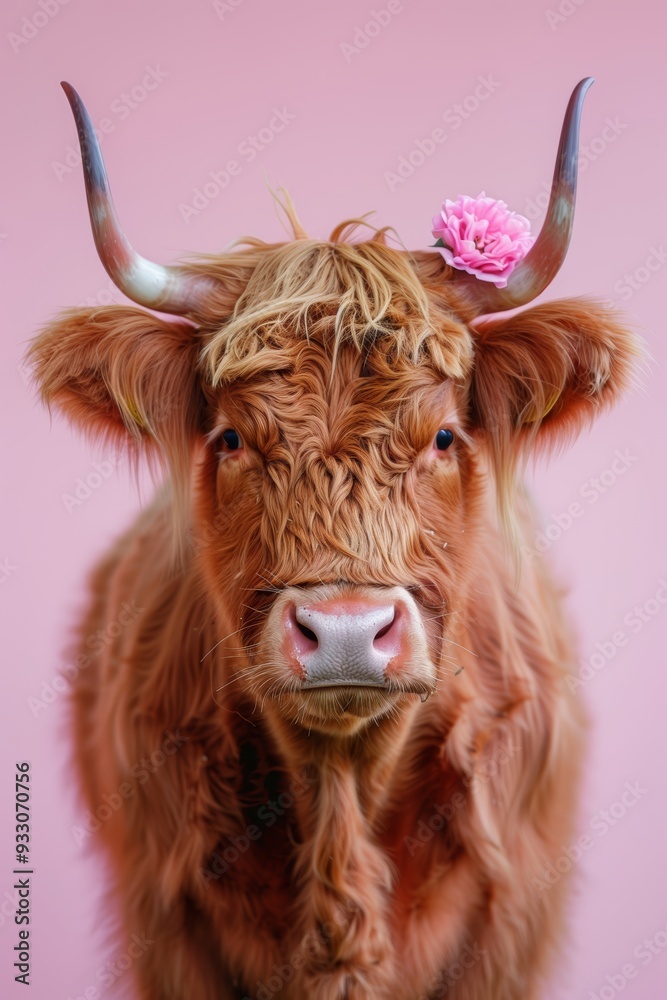 Scottish highlander cow pastel fine art Scottish highlander cow pastel fine art