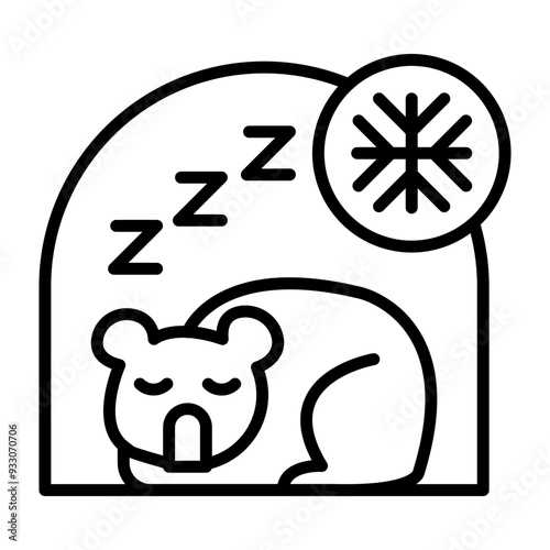 Hibernation Icon Style