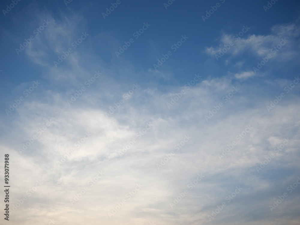 Fototapeta premium blue sky with clouds