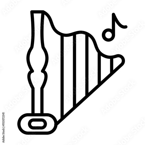 Harp Icon Style