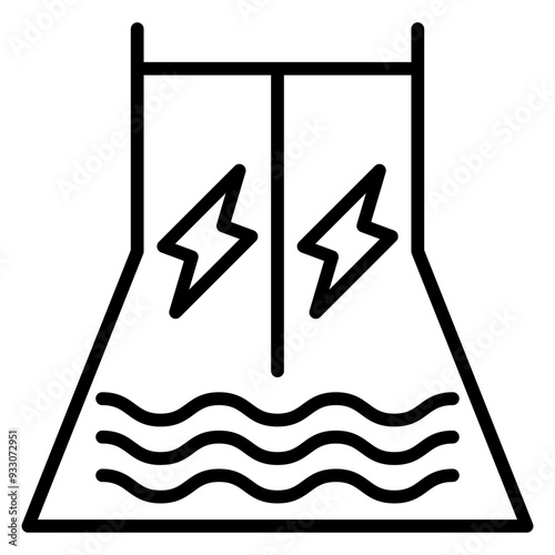 Hydroelectric Icon Style