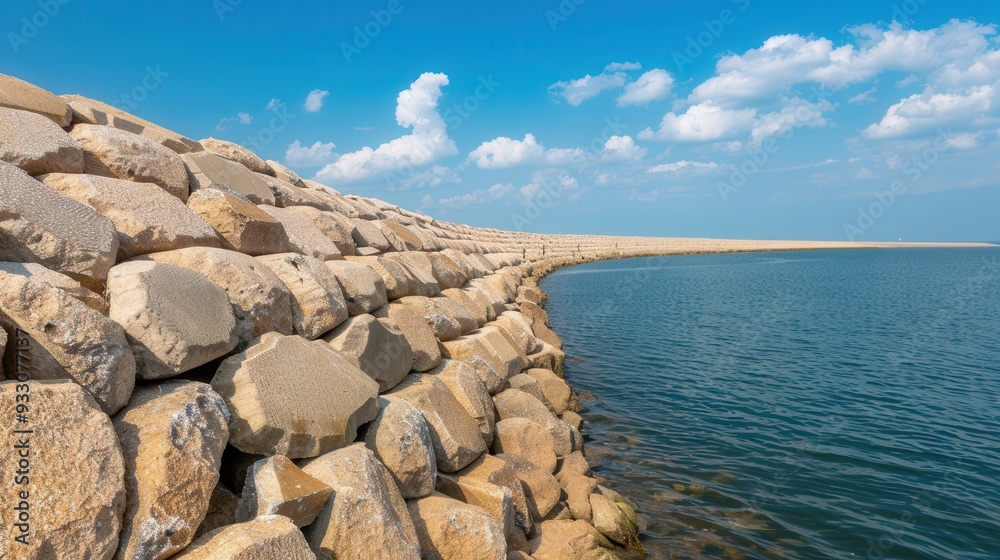 Coastal Erosion Control Solutions, Innovative shoreline protection barriers, effective wind reduction techniques, ideal for promotional messaging and awareness campaigns Coastal Erosion Control Solutions, Innovative shoreline protection barriers, effective wind reduction techniques, ideal for promotional messaging and awareness campaigns