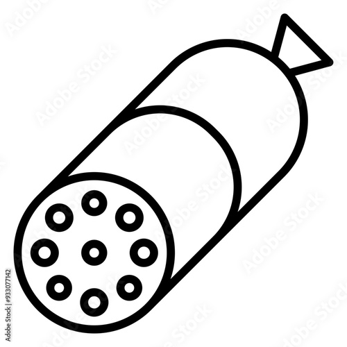 Salami Icon Style