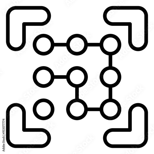 Pattern Recognition Icon Style