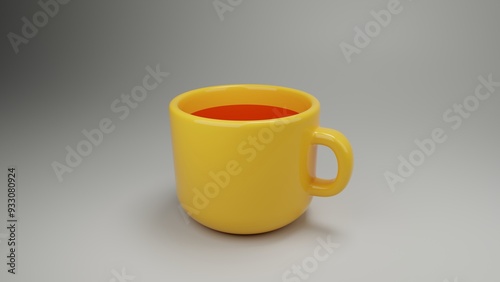 coffee cup brown mockup stock