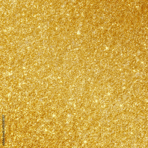 Abstract gold glitter sparkle background, Gold luxury background and elegant decorations with glitter, shiny gold foil gloss light reflection, vibrant golden paper luxury wallpaper Gold background