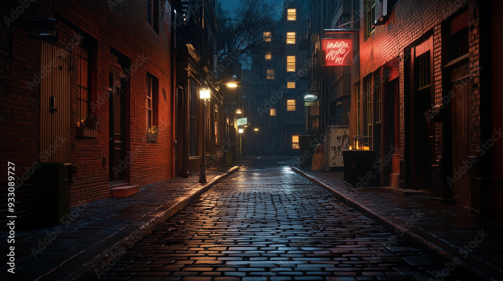 Fototapeta premium street in the night