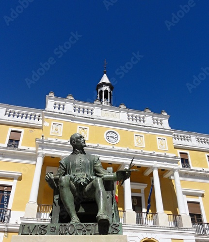 Historic townhall in Badajoz, Extremadura - Spain  photo