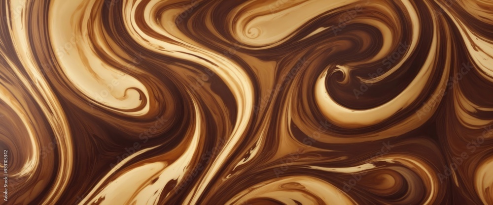 liquid swirls in beautiful Brown colors with gold powder luxurious oil paint background liquid swirls in beautiful Brown colors with gold powder luxurious oil paint background
