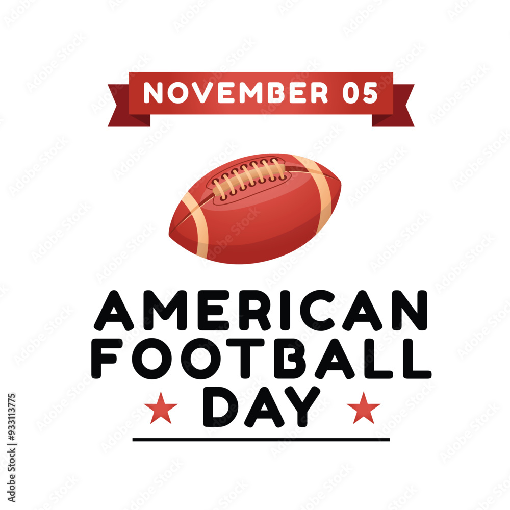 vector graphic of American Football Day ideal for American Football Day celebration. vector graphic of American Football Day ideal for American Football Day celebration.