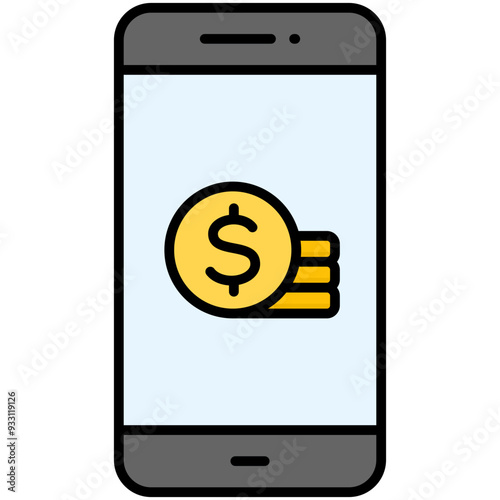 Mobile Banking Icon