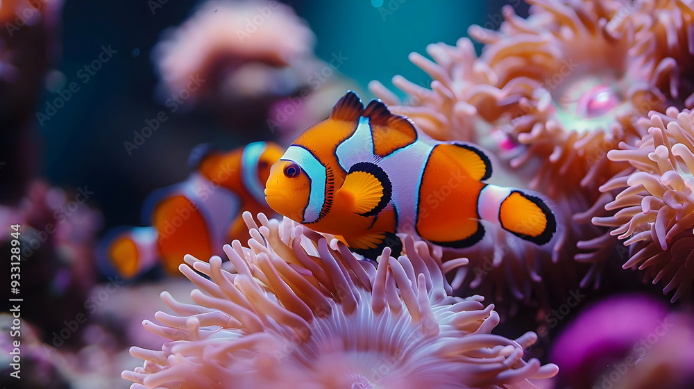 Clownfish in Coral Reef - Underwater Photography Clownfish in Coral Reef - Underwater Photography