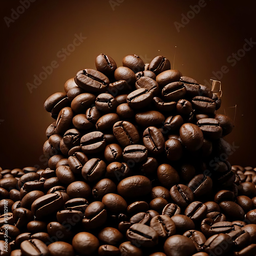 Coffee, vup of cofee, coffee beans, aromatic coffee, espresso, cappuccino, latte, coffee with milk, coffee with sugar, photo