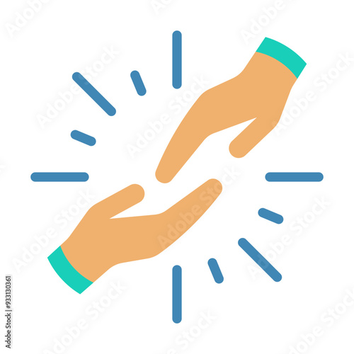 Helping Hand Icon