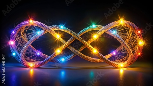 Illuminated Threads Weaving Together Shared Humanity photo