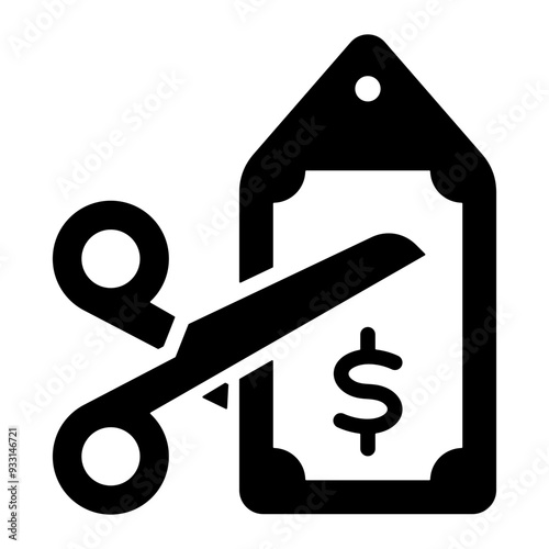 Cost Reduction Icon