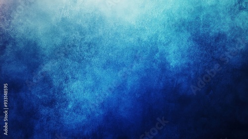 Abstract Blue Gradient Background.