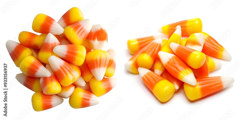 Fototapeta premium Halloween Candy Corn