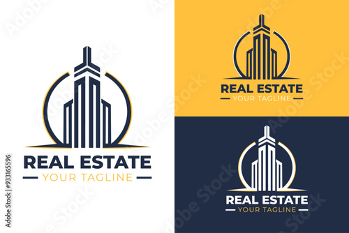 REAL ESTATE LOGO, logo design, building logo design, real estate logo design,real estate building logo, architect logo design, architect logo, architect, construction logo design
