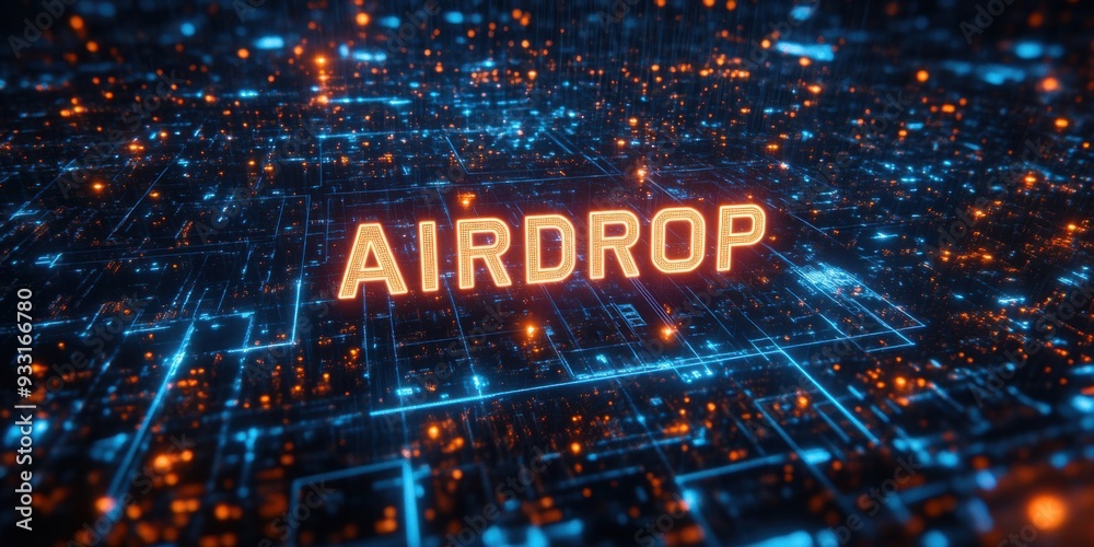 Innovative Airdrop Visualization in a Digital Network Landscape Innovative Airdrop Visualization in a Digital Network Landscape