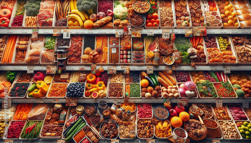 sweets in a shop