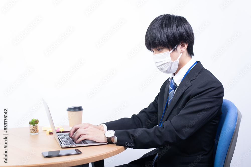 若い日本人ビジネスマン 若い日本人ビジネスマン