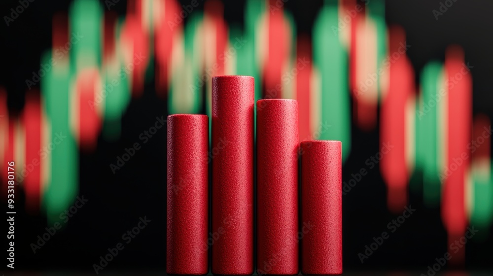 Global Stock Market Index Fluctuations - Dynamic Collage with Copy Space, 8K High Detail Visuals Global Stock Market Index Fluctuations - Dynamic Collage with Copy Space, 8K High Detail Visuals