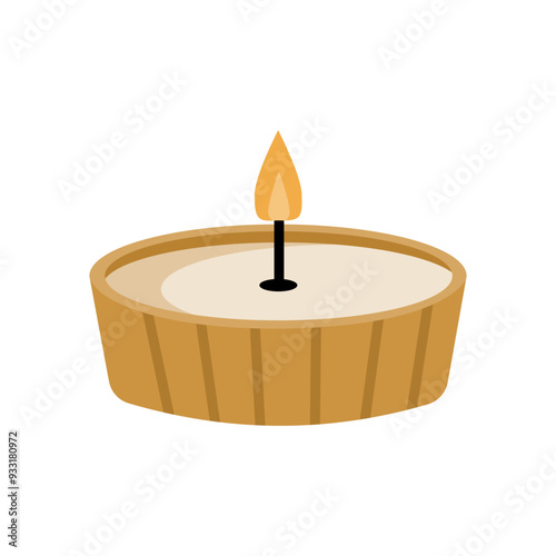 Warm and Cozy Tea Light Candle