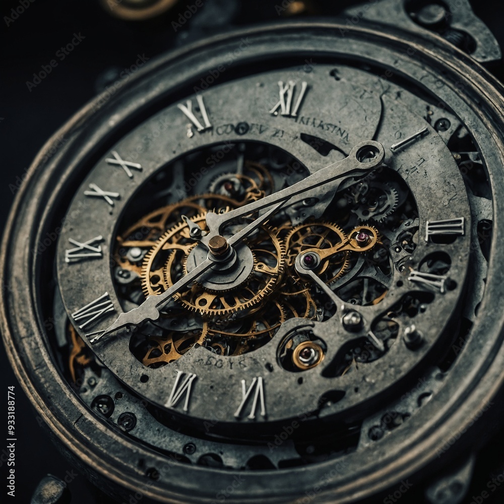 Fototapeta premium Classic elegance meets contemporary design in refined watches
