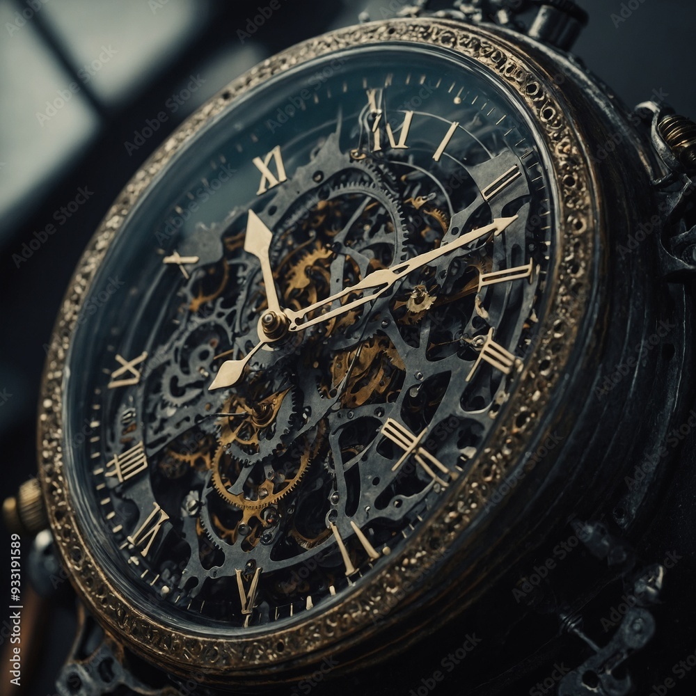 Fototapeta premium Combining traditional design with modern updates in stylish watches