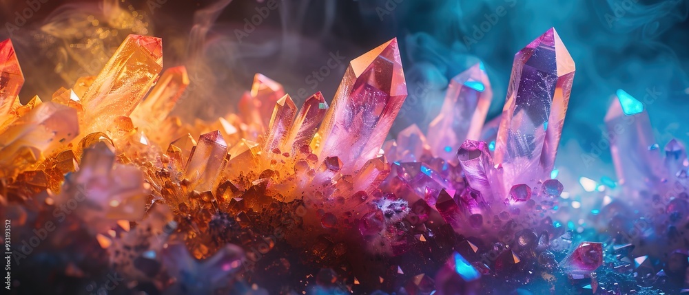 Crystalline powder looking like synthetic psychedelic drug mescaline Crystalline powder looking like synthetic psychedelic drug mescaline