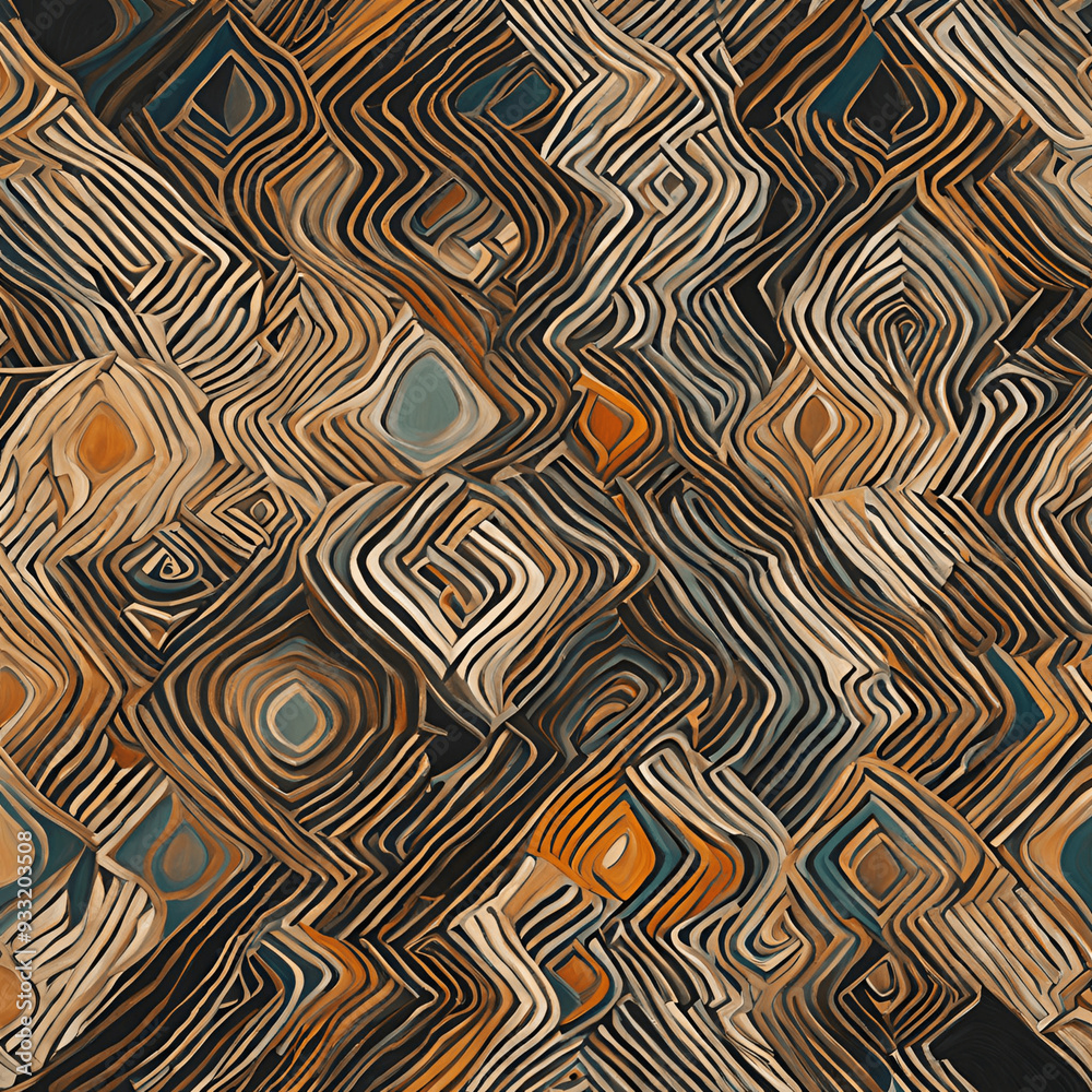 Fototapeta premium seamless pattern