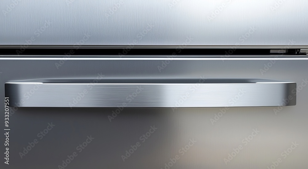 Rhombus magnet on fridge mockup, front view Rhombus magnet on fridge mockup, front view