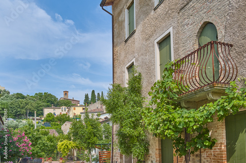 Arquà Petrarca, birthplace of the poet Petrarch photo