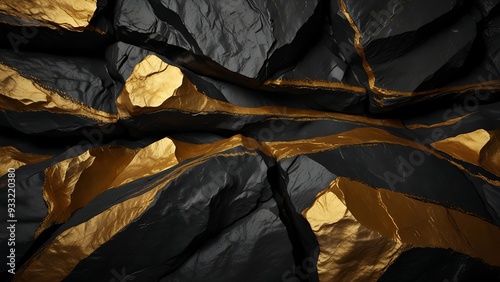 Close up gold stone background 