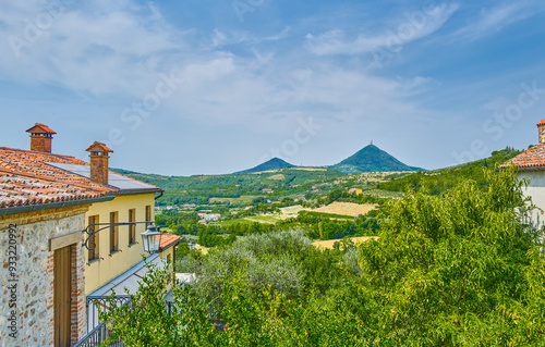 Arquà Petrarca, birthplace of the poet Petrarch
