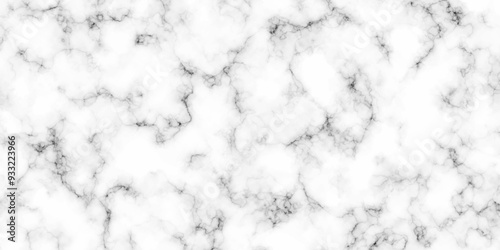 Abstract white marble striped pattern surface background texture, Marble with high resolution. Modern Natural White and black marble texture panoramic white background texture for design.