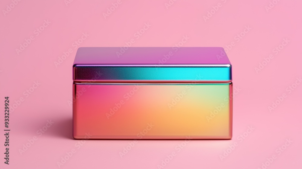 Futuristic Holographic Gemstone Jewelry Box with Copy Space for Text - High-Tech Elegance in 8K Detail Futuristic Holographic Gemstone Jewelry Box with Copy Space for Text - High-Tech Elegance in 8K Detail