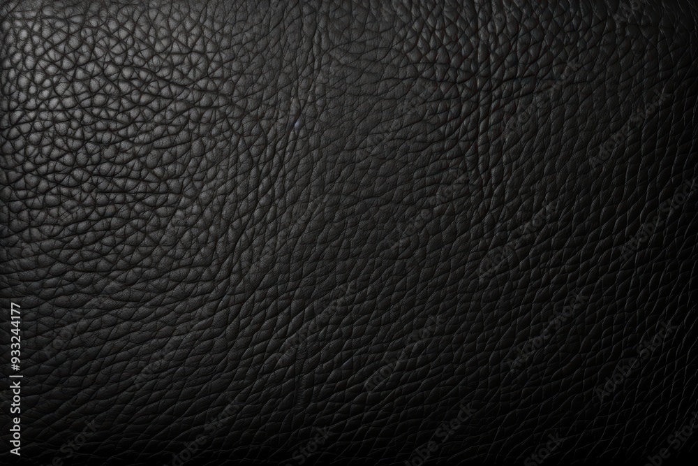 close-up of black leather texture close-up of black leather texture