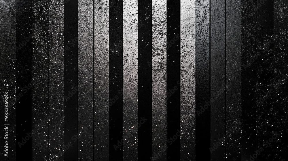 Wide vertical metalized black metallic black stripes with glitter. Wide vertical metalized black metallic black stripes with glitter.